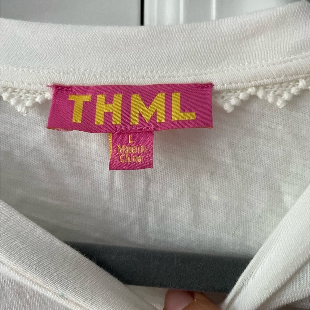 Thml Touch Of Luck Flutter Sleeve Top - image 5